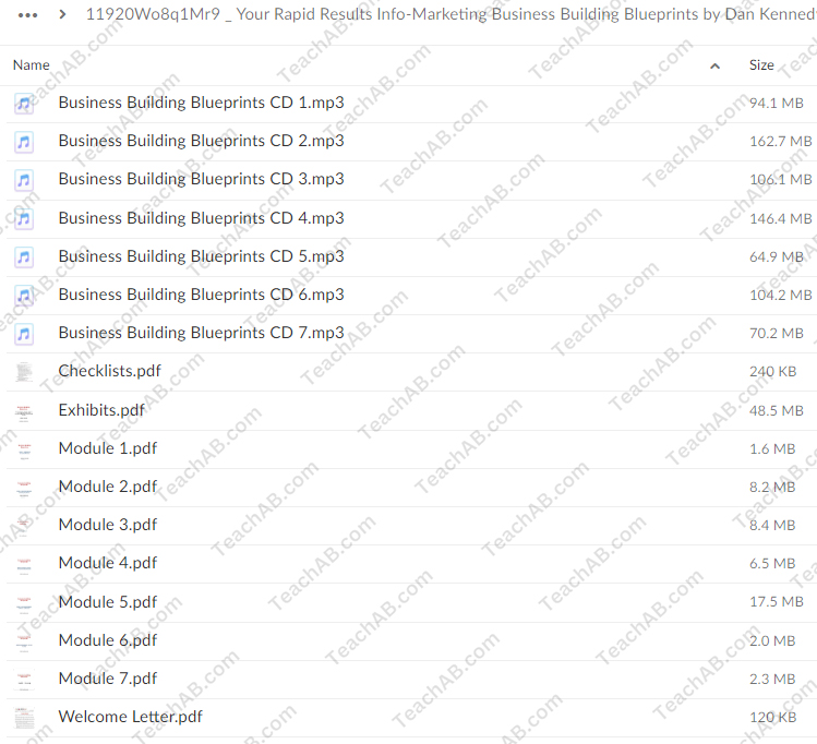 your-rapid-results-info-marketing-business-building-blueprints-by-dan-kennedy
